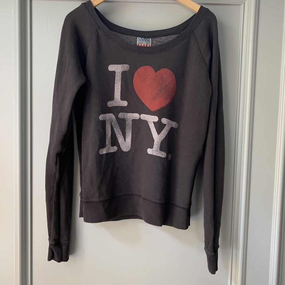 Junk Food I Love NY Sweatshirt
